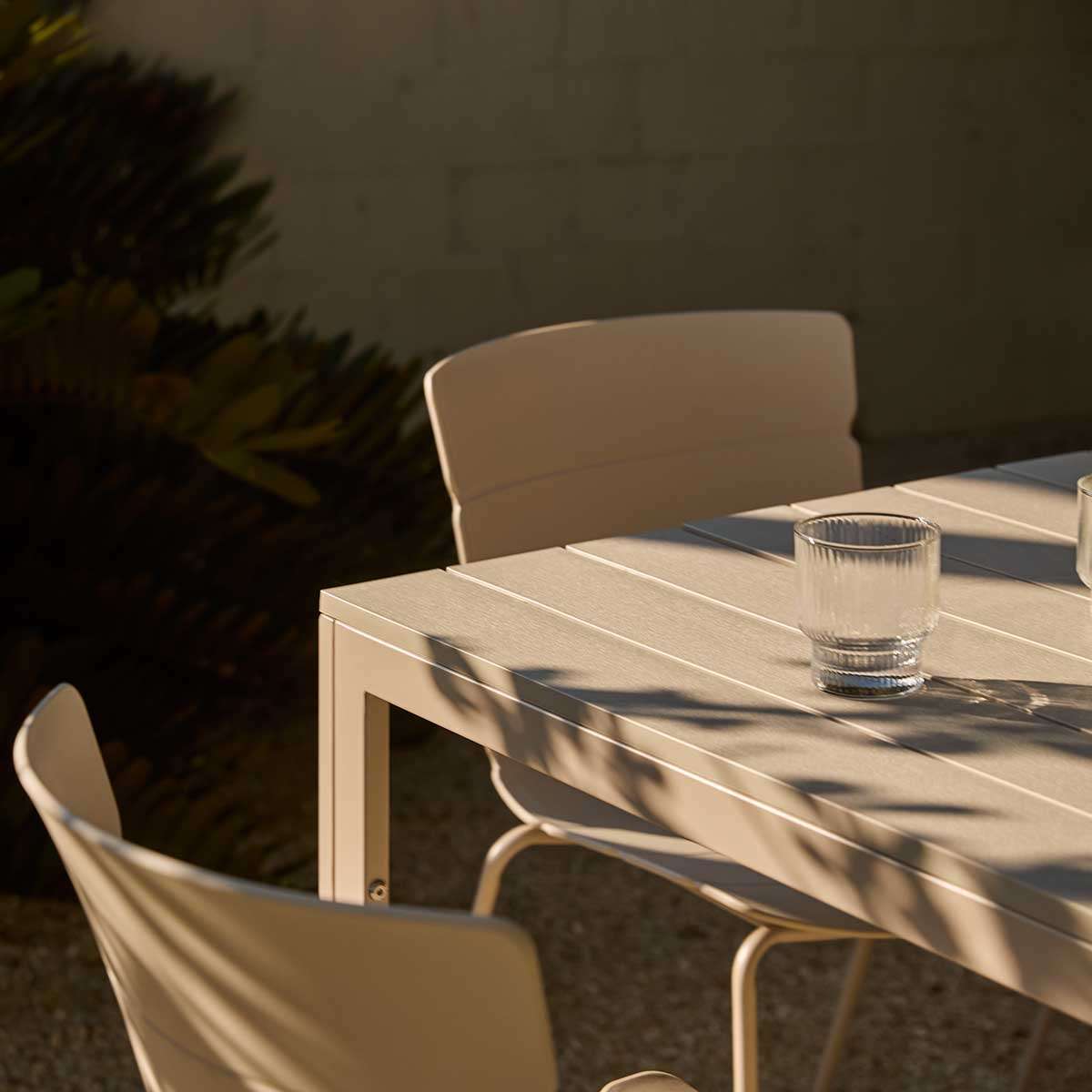 Ravello Outdoor Six Seater Dining Table - Beige