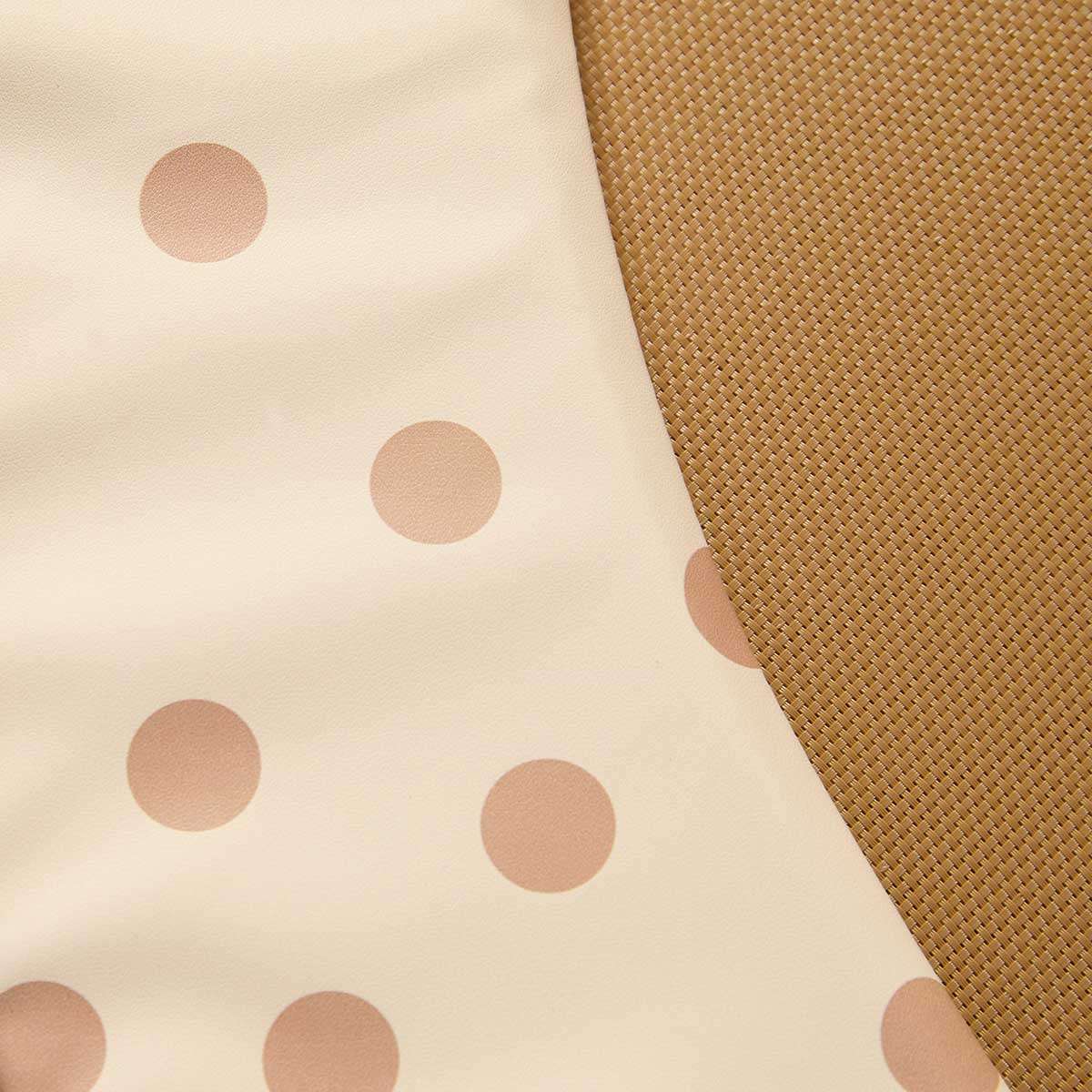 Mocka Bouncy Trampoline - Cream/Tan Spot