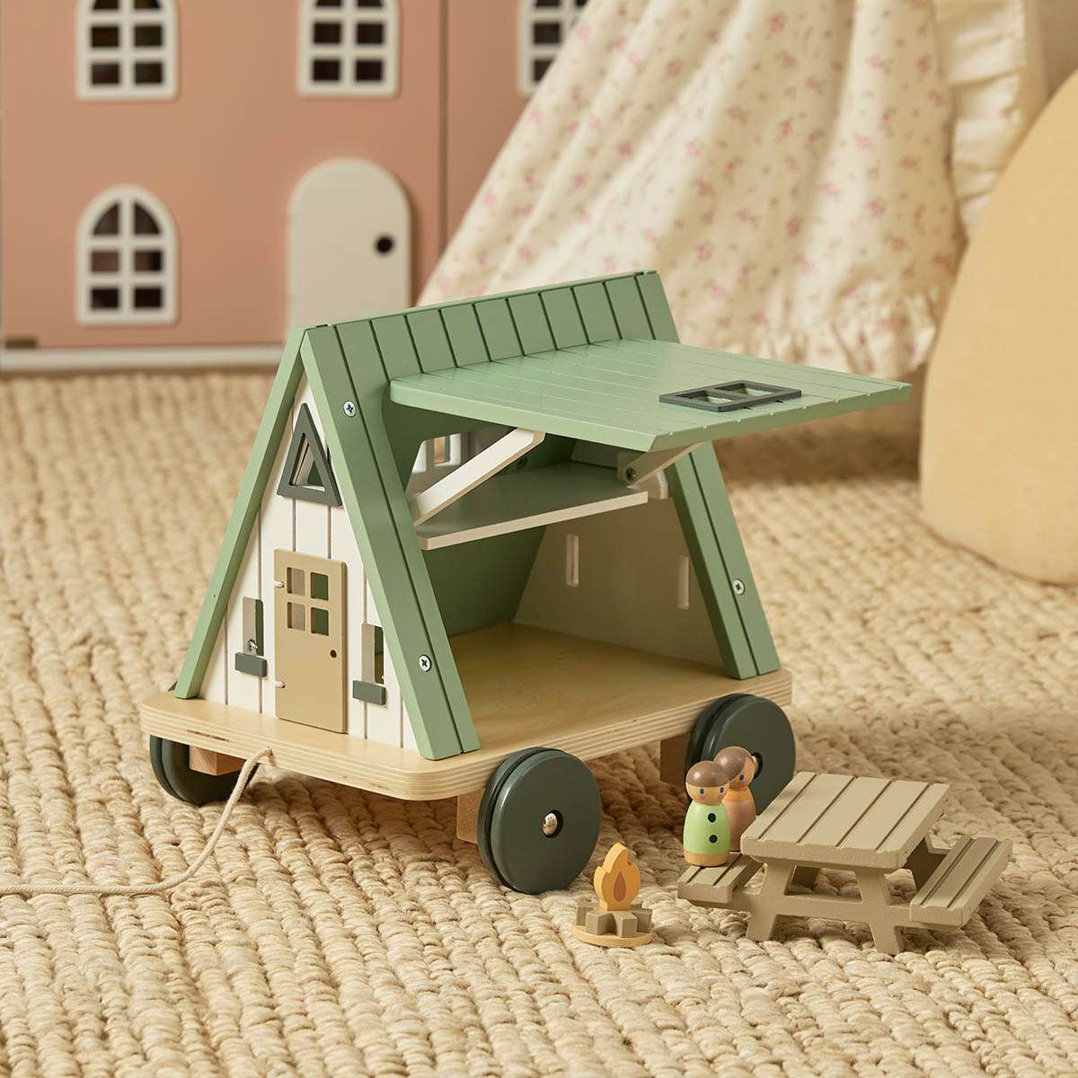 Pull Along Glamping Hut 5 Piece Set