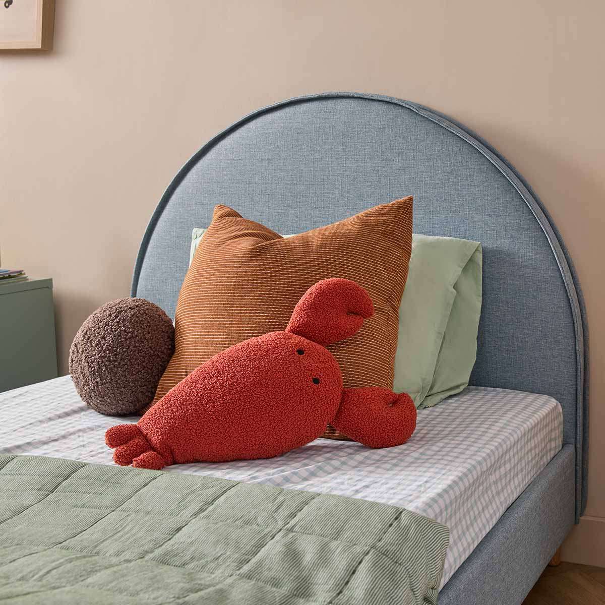 Imogen King Single Bed - Blue