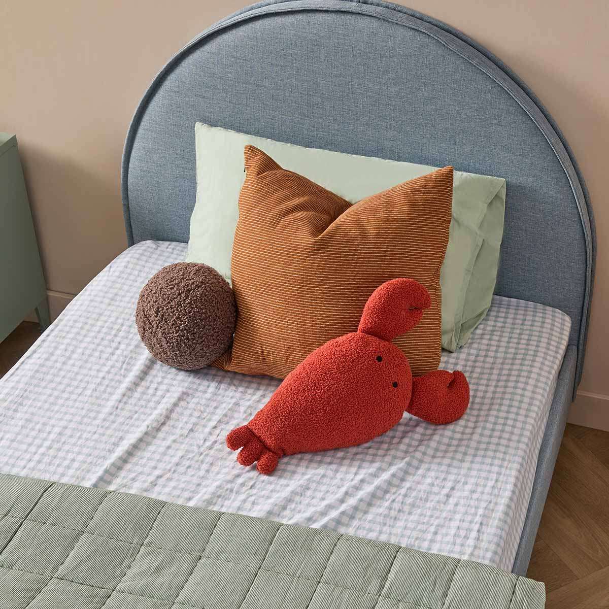 Imogen King Single Bed - Blue