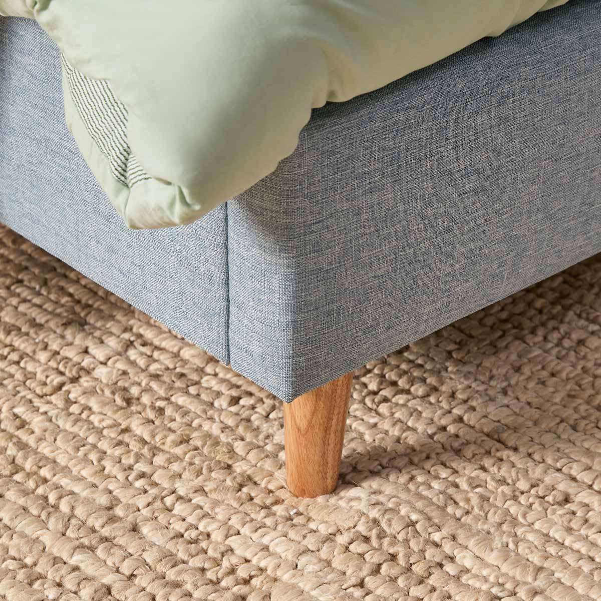 Imogen King Single Bed - Blue