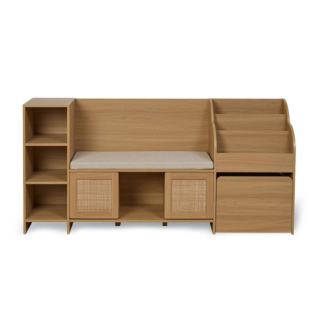 Elliot Storage and Book Nook - Natural