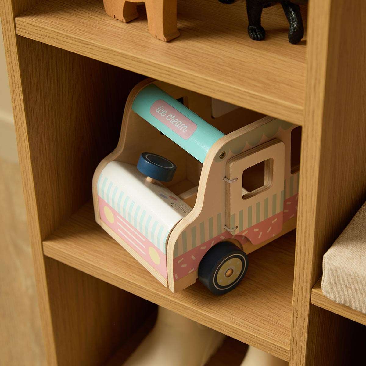 Elliot Storage and Book Nook - Natural
