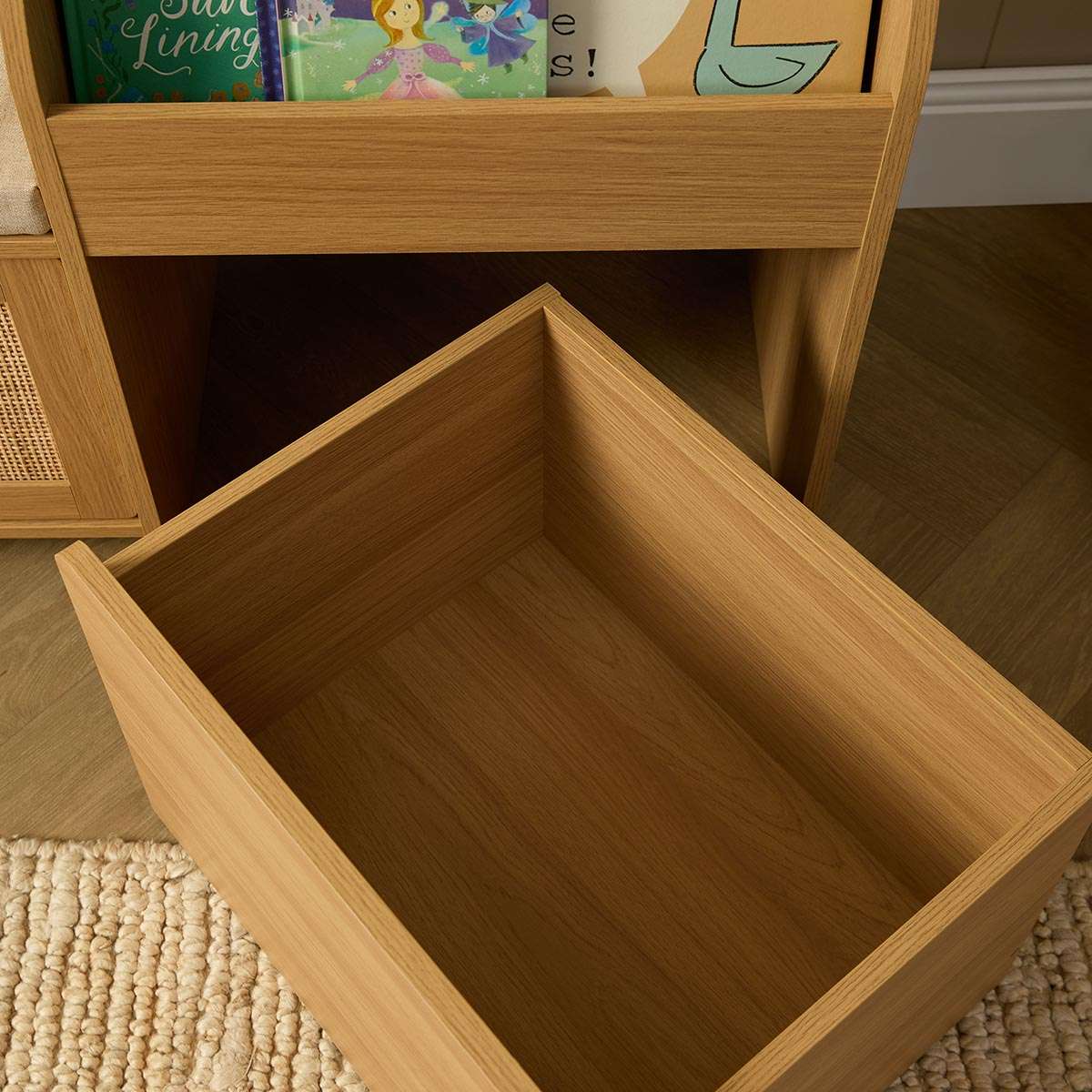 Elliot Storage and Book Nook - Natural