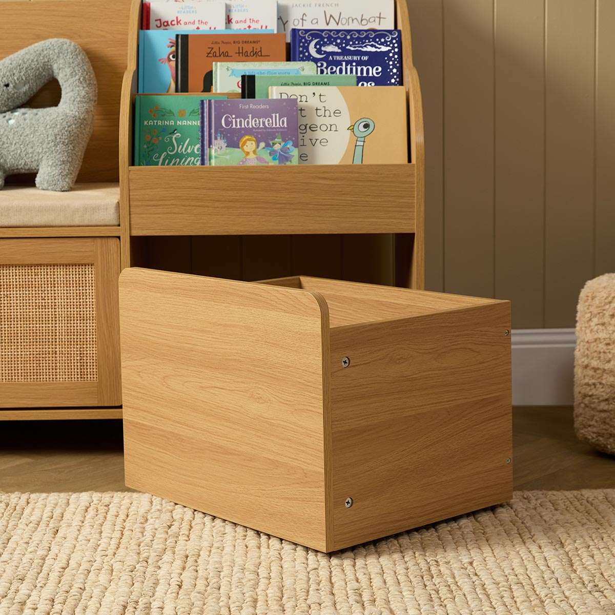 Elliot Storage and Book Nook - Natural