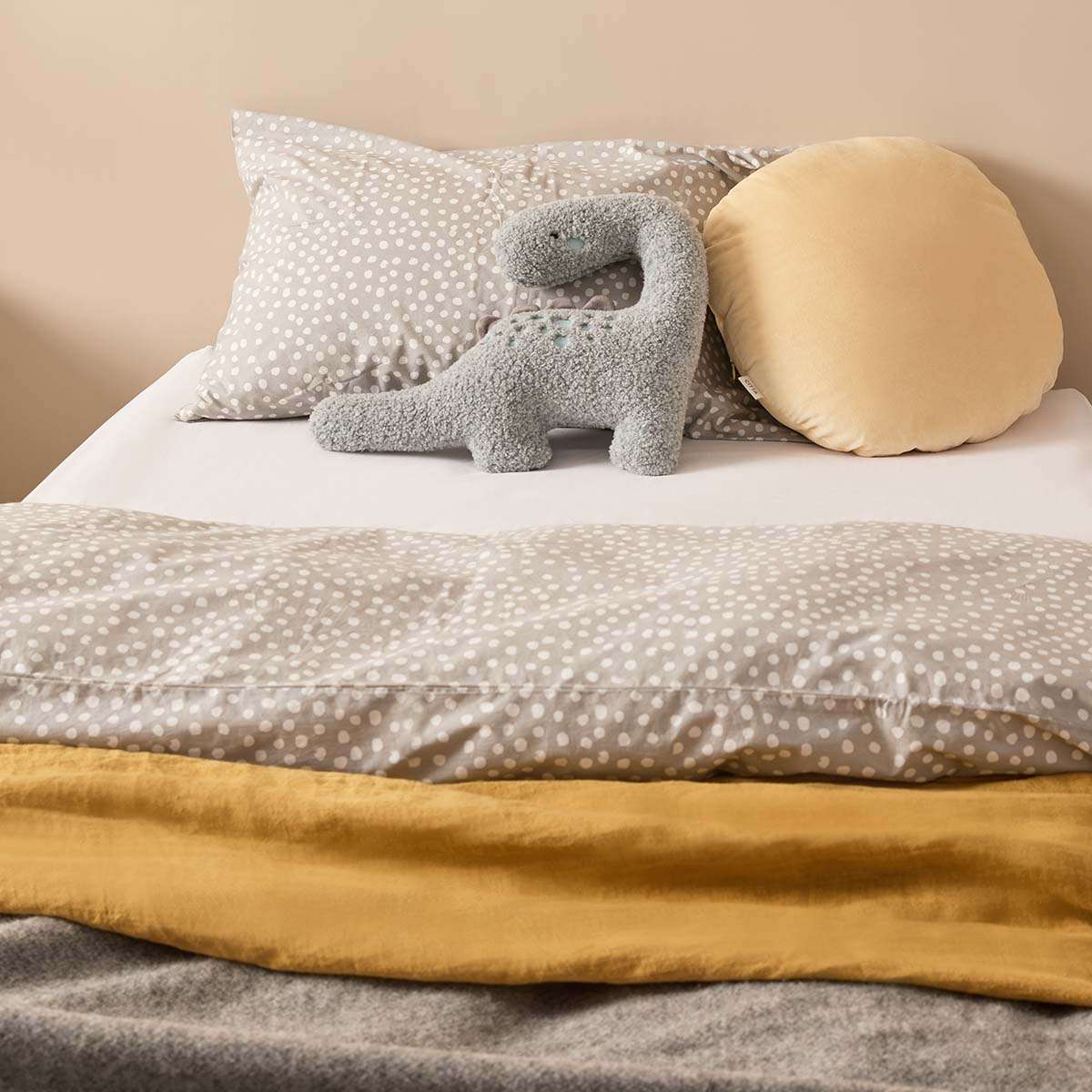 King Single Bed Base - Natural