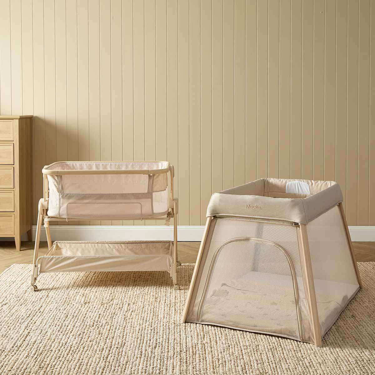 Mocka Dream Starter Set Bassinet & Portacot