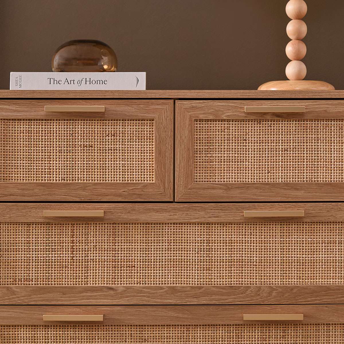 Noosa Rattan Tallboy - Natural