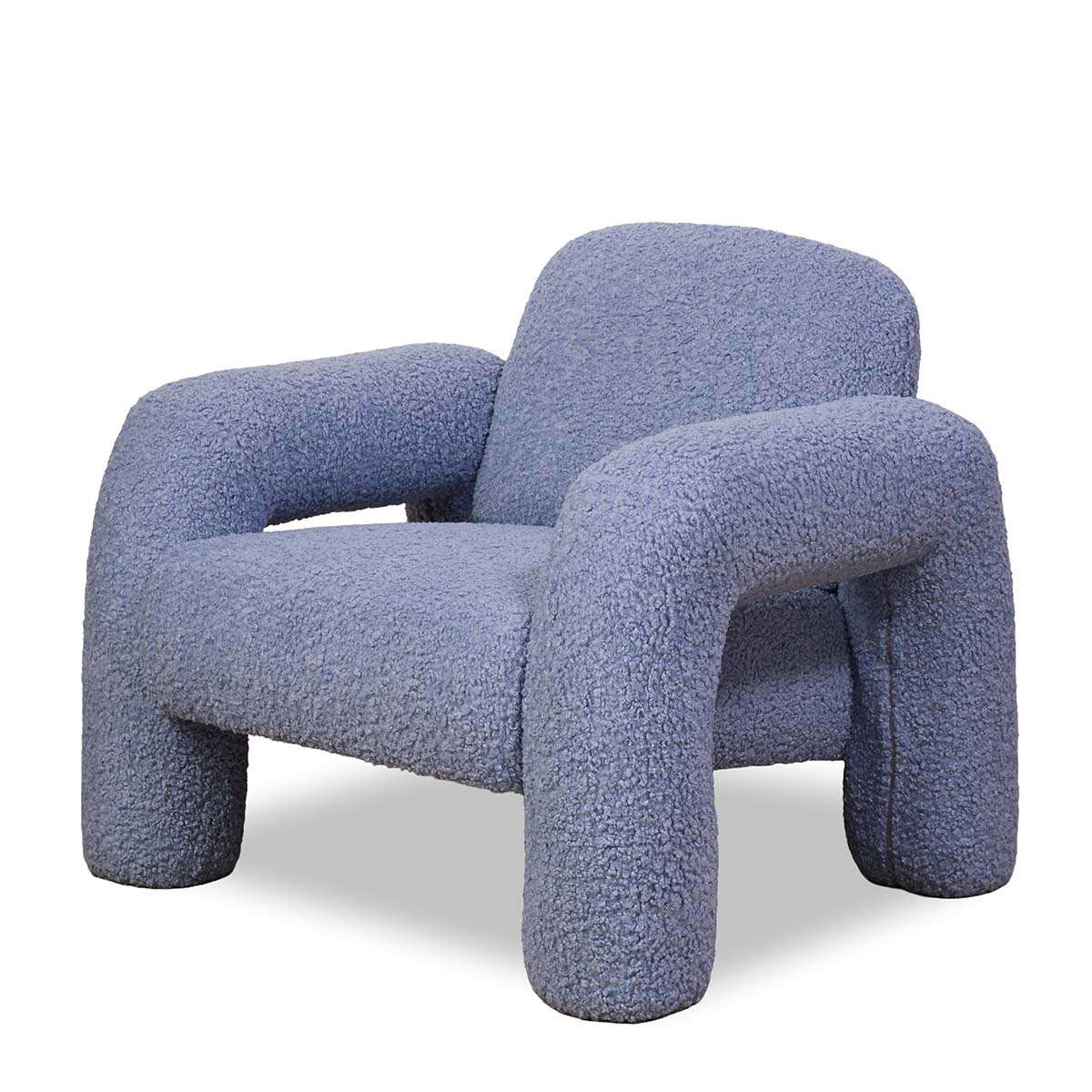 Felix Teddy Occasional Chair - Pale Blue