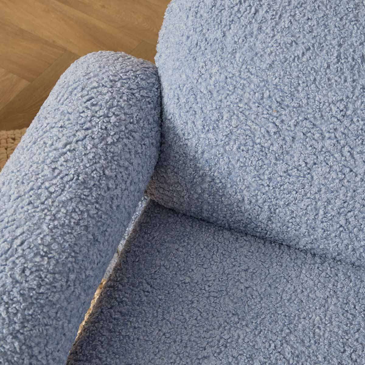 Felix Teddy Occasional Chair - Pale Blue