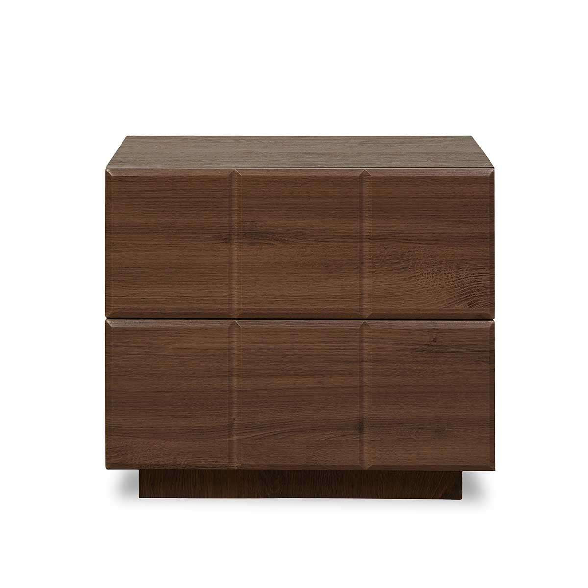 Sonny Checkerboard Bedside - Walnut