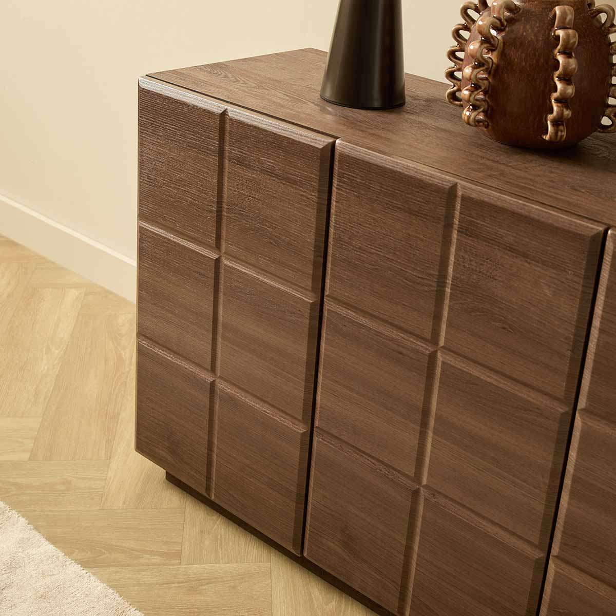 Sonny Checkerboard Buffet - Walnut