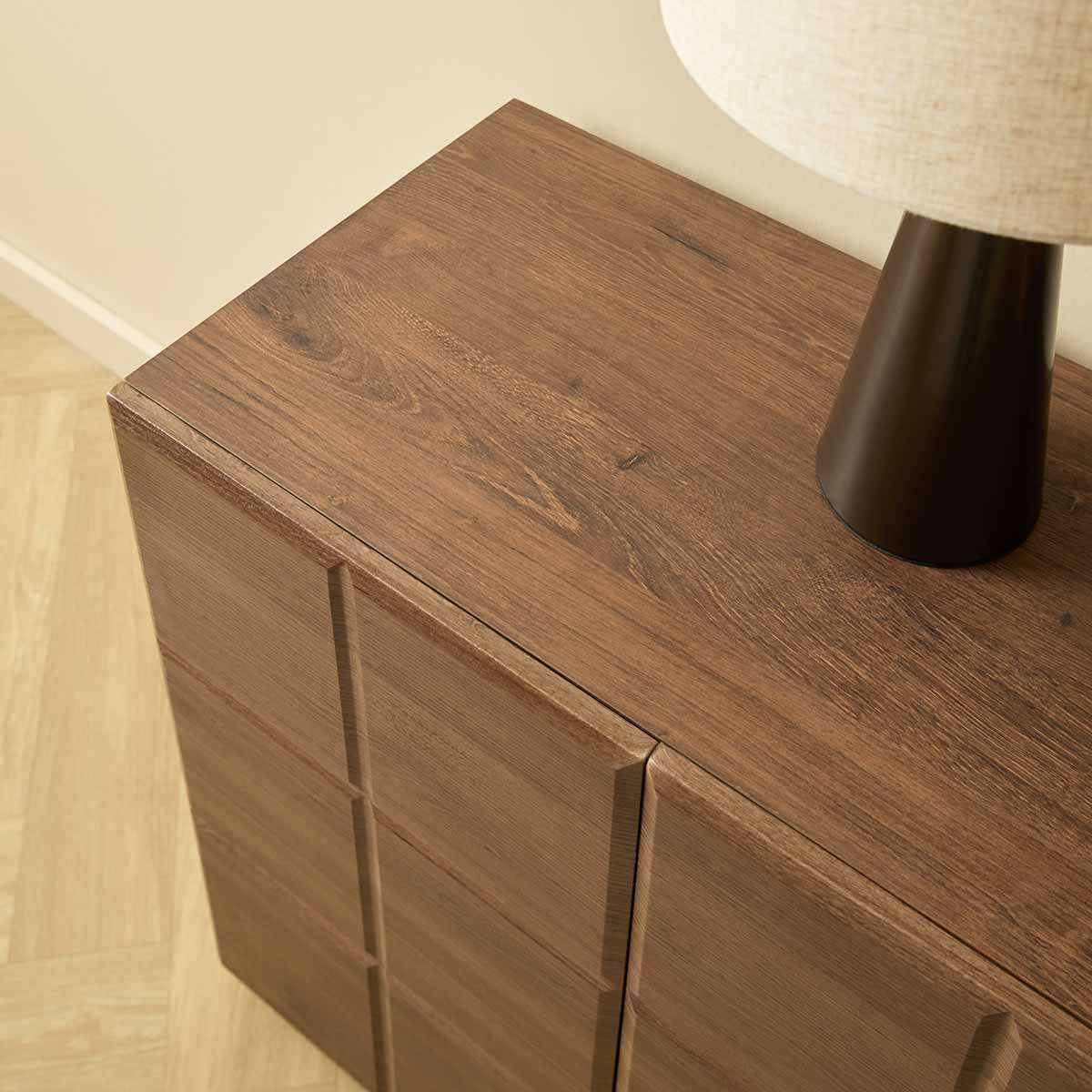Sonny Checkerboard Buffet - Walnut