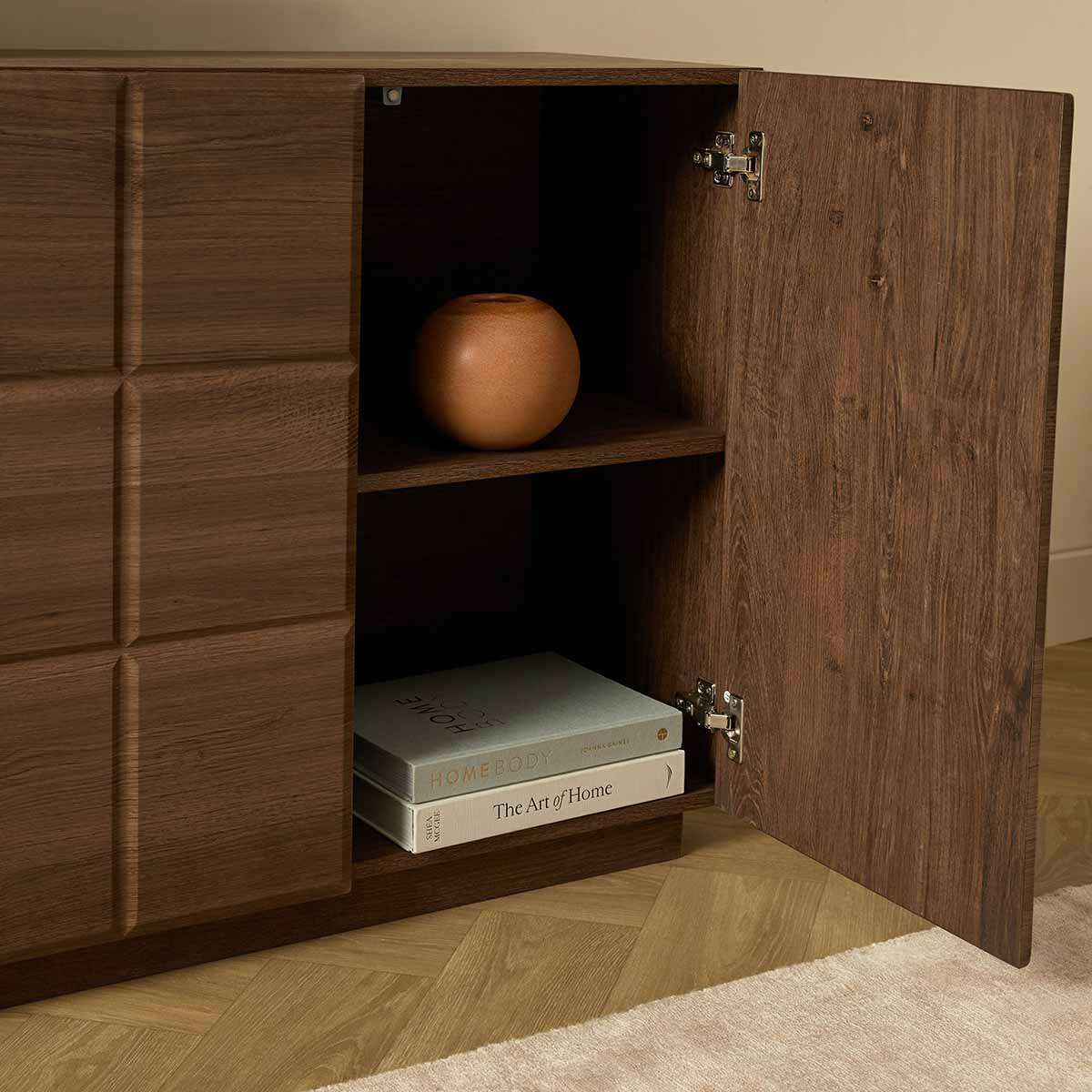 Sonny Checkerboard Buffet - Walnut