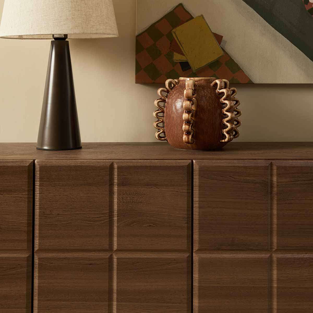 Sonny Checkerboard Buffet - Walnut