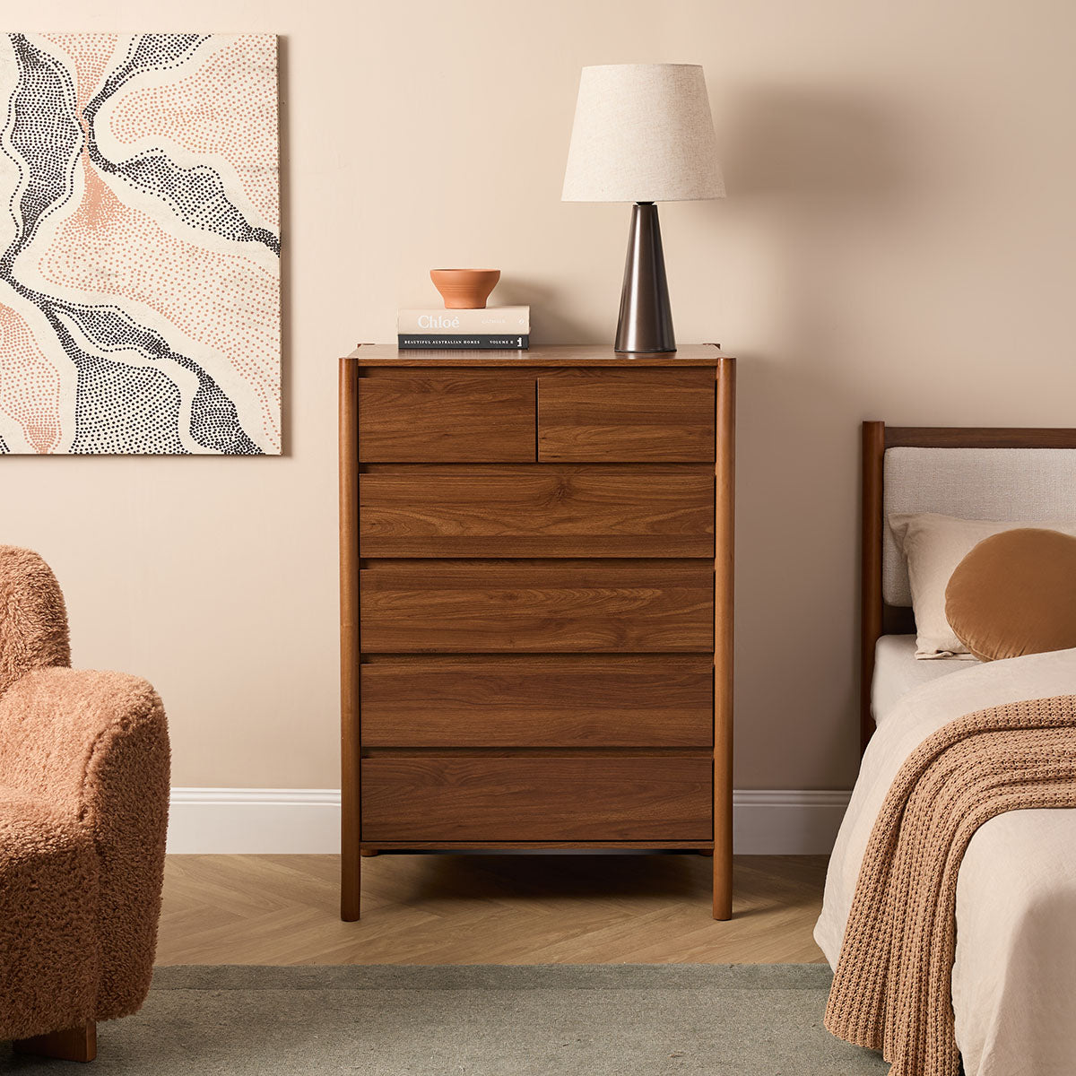Blair Tallboy - Walnut