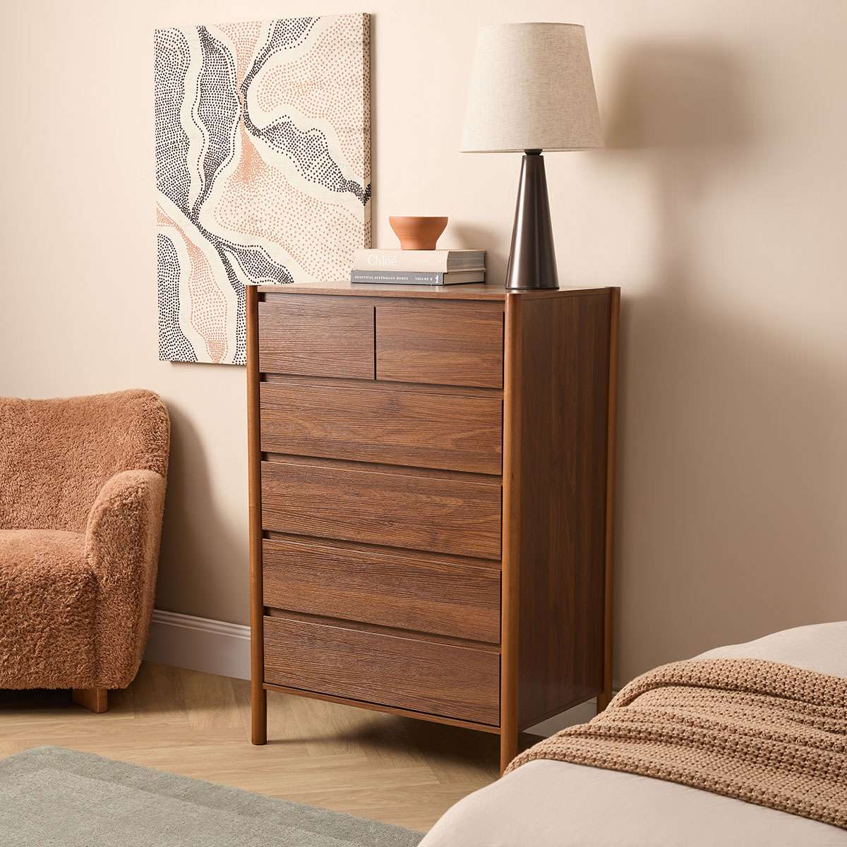 Blair Tallboy - Walnut