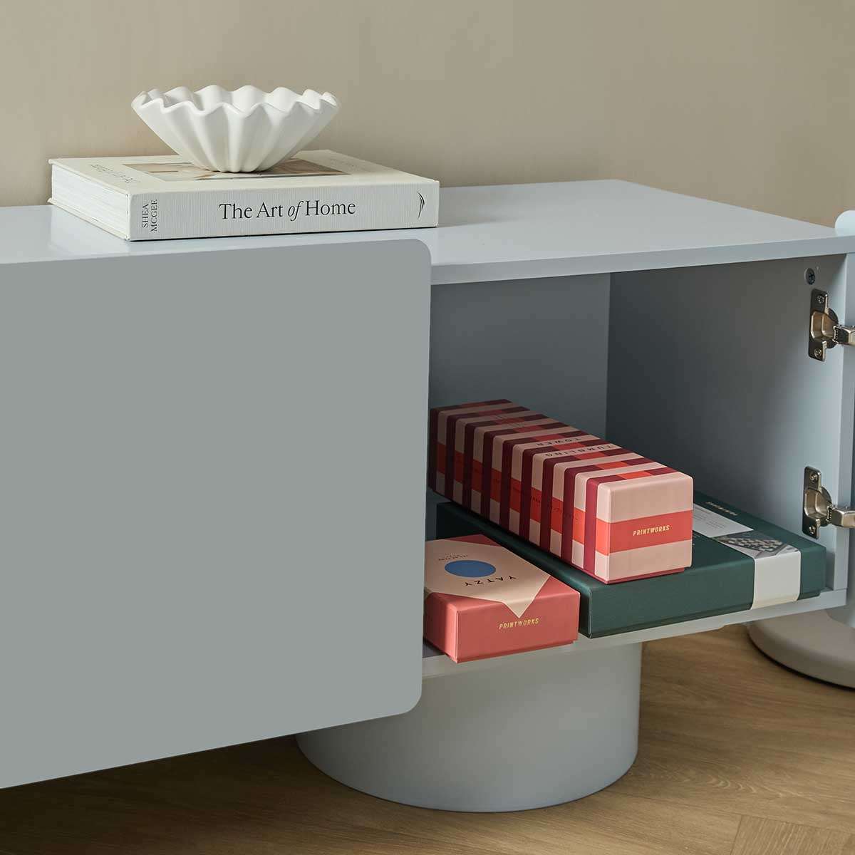 Robbie Entertainment Unit - Pale Blue