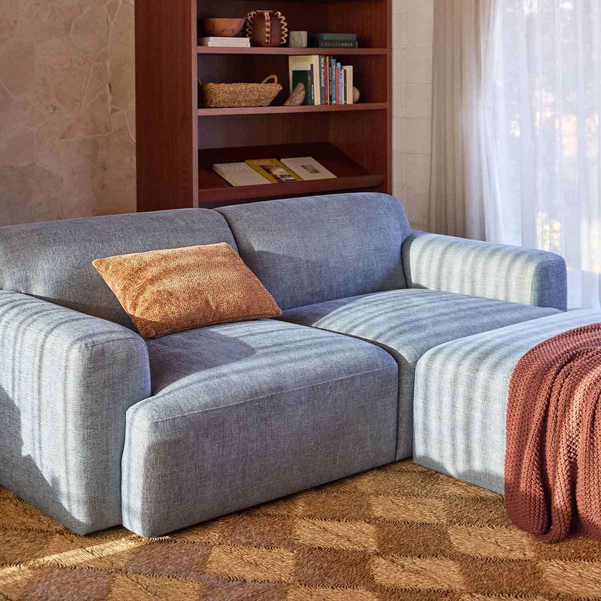 Dylan 2.5 Seater Sofa - Blue