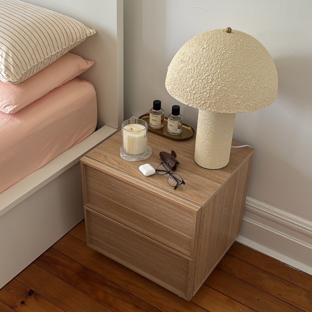 Osaka Bedside Table - Natural