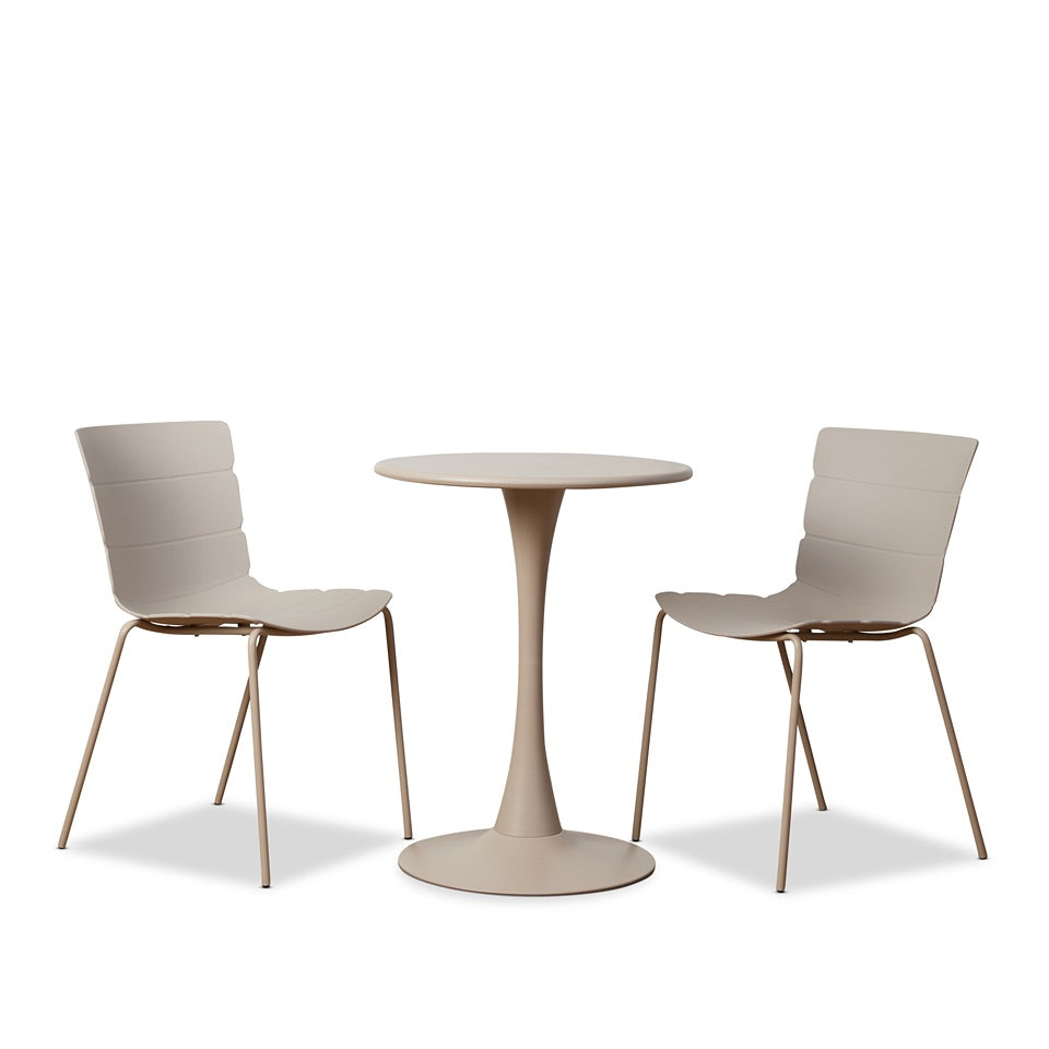 Ravello Outdoor Bistro Three Piece Dining Set Beige