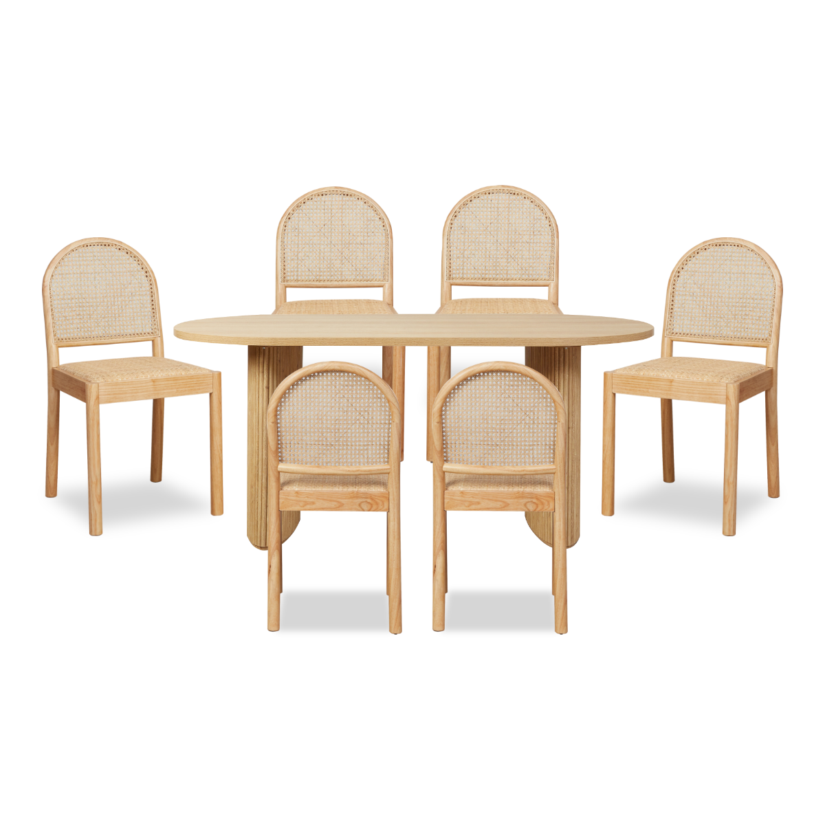 Amara Table and Mateo Seven Piece Set