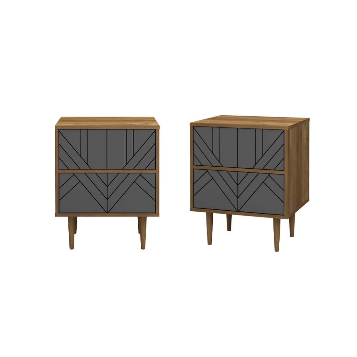 Zara Bedside Table Bundle - Mocka Australia
